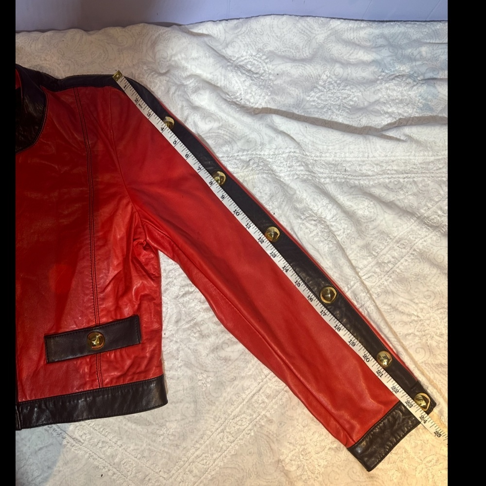 Escada leather jacket - Picture 15 of 16